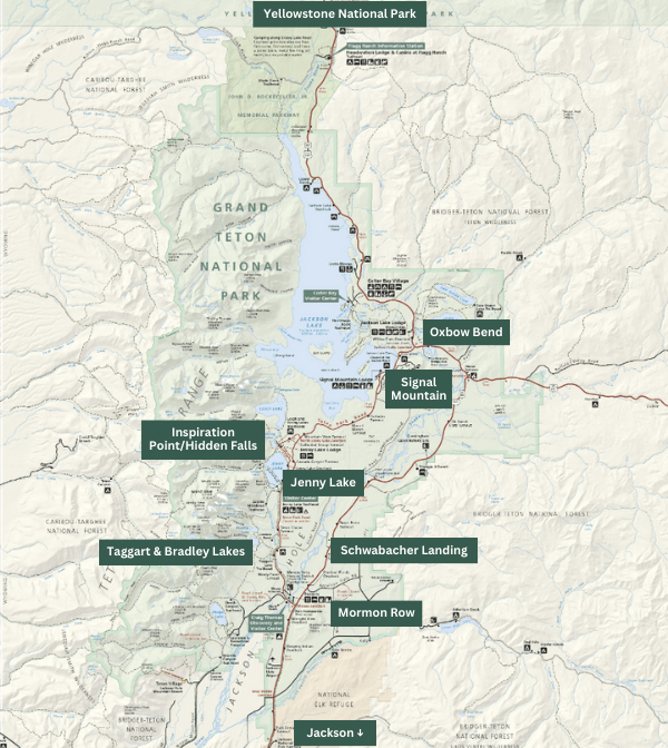 The Ultimate 1, 2, or 3 Day Grand Teton National Park Itinerary ...