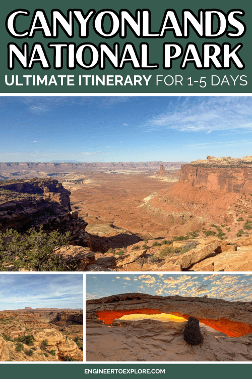 canyonlands itinerary
