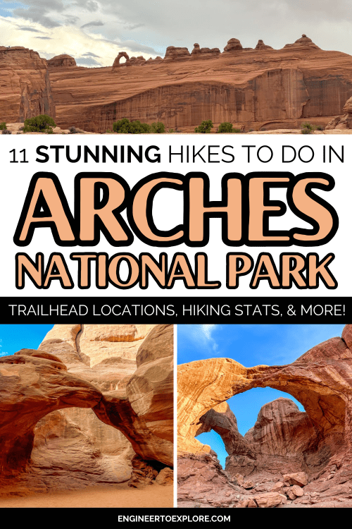 hikes in arches national park
