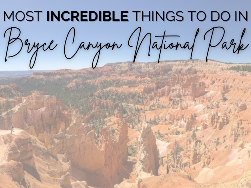 things to do in bryce canyon national park