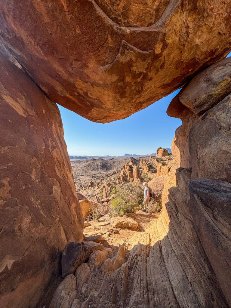 balanced rock trail big bend