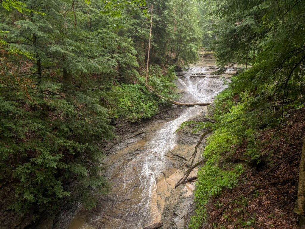 bridal veil falls cuyahoga valley national park