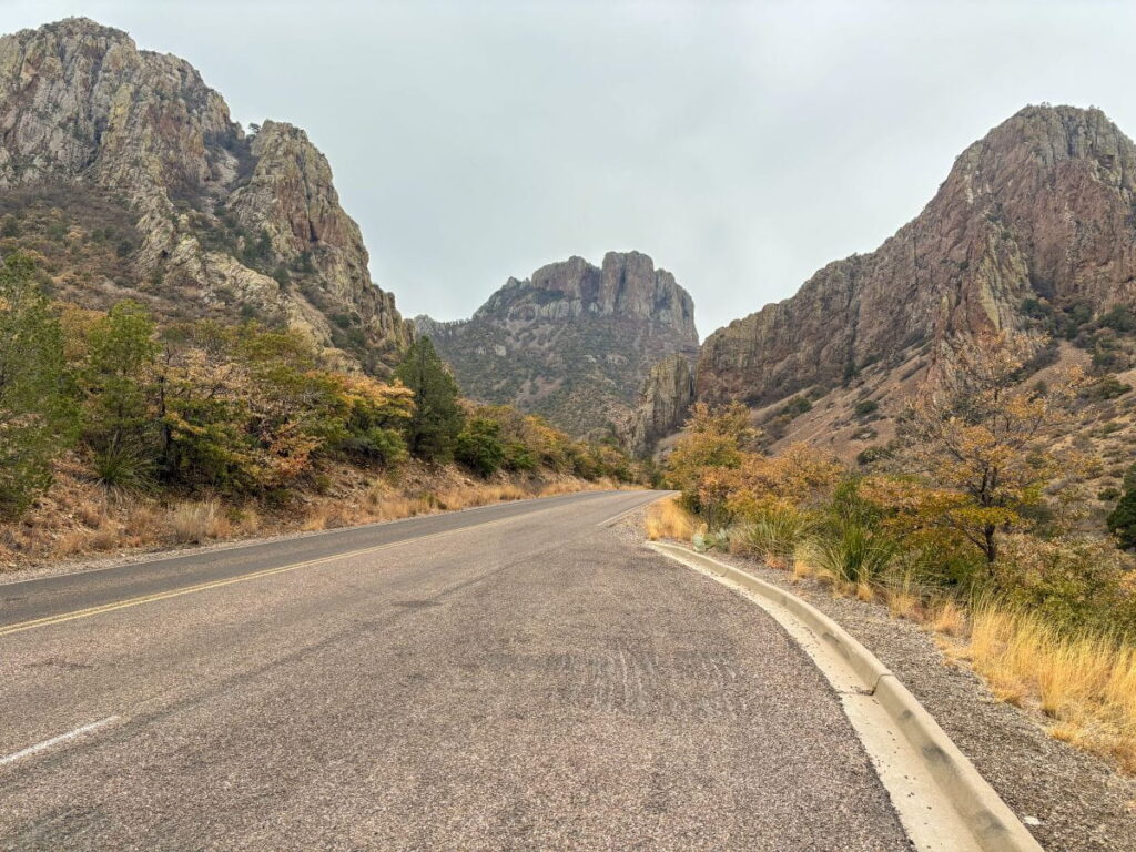 chisos basin road big bend