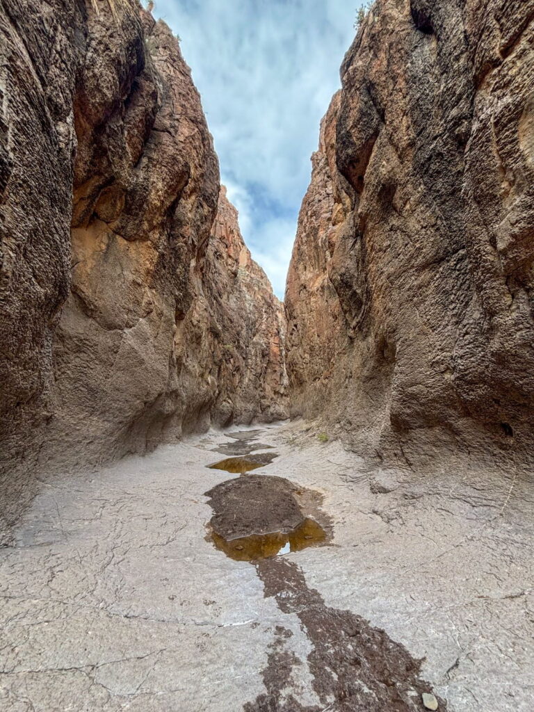 closed canyon trail big bend ranch state park